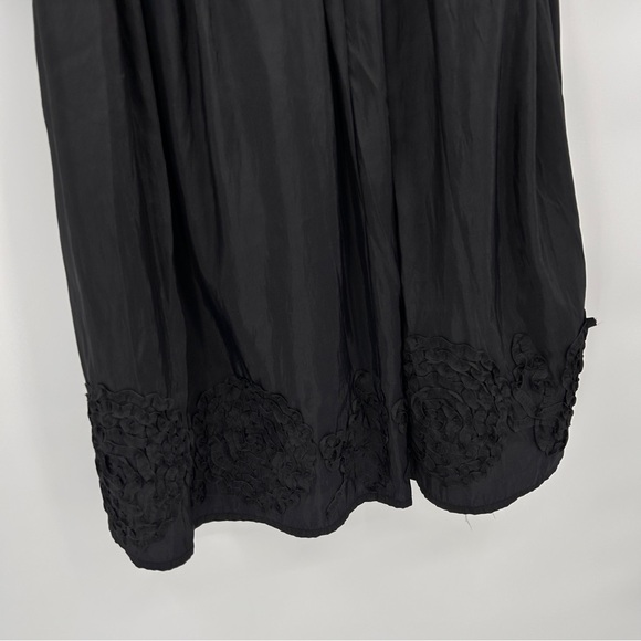 Jessica Howard Womens Portrait Collar Dress Sz 14W Black Witchy Whimsigoth Vamp - Picture 5 of 12